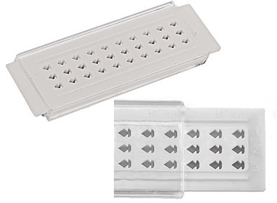 EM-Tec GB-30 TEM grid storage box for 30 TEM grids